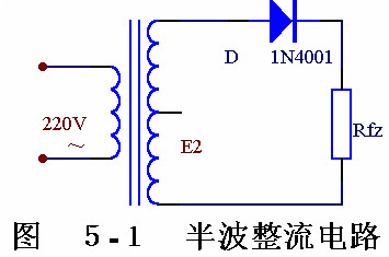 電子電路圖，整流二極管的作用,整流電路
